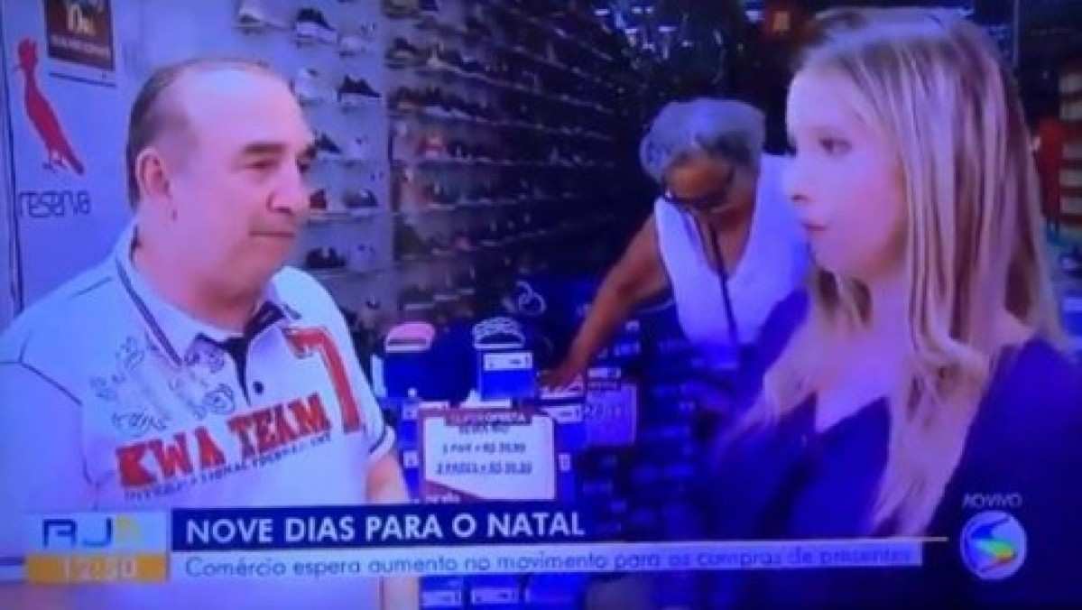 Repórter da Globo passa mal e desmaia ao vivo ReporterMT Mato