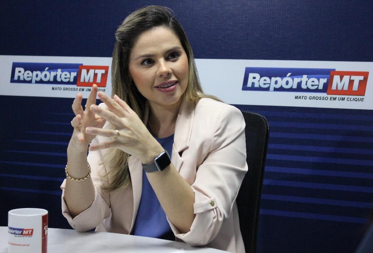 Michelly Defende Aumento De Vereadores Na C Mara De Cuiab N O Uma