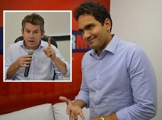 Mauro e João Emanuel travam uma verdadeira guerra política com a criação de CPIs (Foto:RepórterMT/Ilustração)
