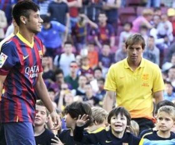 Neymar foi apresentado pelo Barcelona na última segunda-feira  (Getty Images)