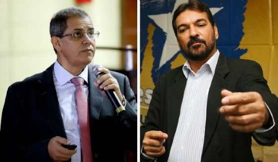 Maurício e Dalto: explicações aos deputados (foto: reprodução)