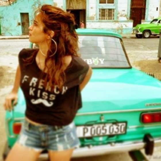 Nanda Costa em Havana, Cuba