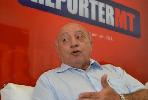 Ricardo Saad é médico e vereador em Cuiabá em visita ao RepórterMT (Foto:RepórterMT)