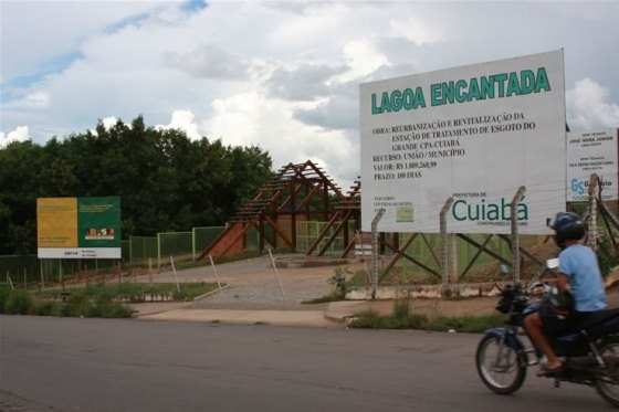 Foram investidos R$ 2 milhões oriundos de recursos federais para tornar a lagoa uma área de lazer