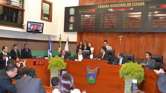Plenário da Câmara de Cuiabá