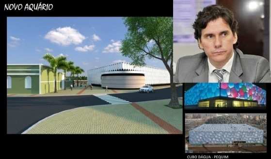 Rogério Gallo, no detalhe, garante que prefeitura vai pagar preço abaixo do mercado (Foto:Ilustração)
