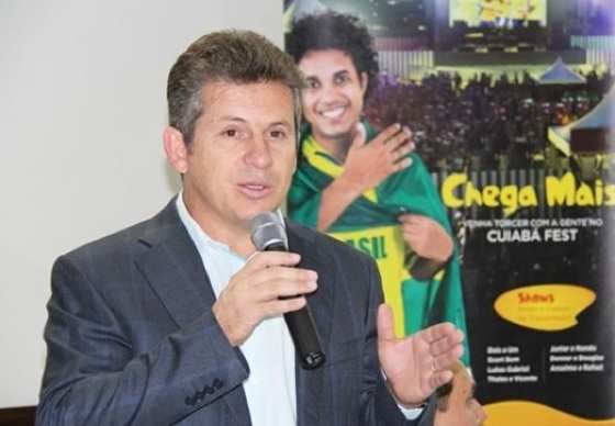 Mauro mendes lançou projeto ontem (12) (luz alves - secom/cuiabá)