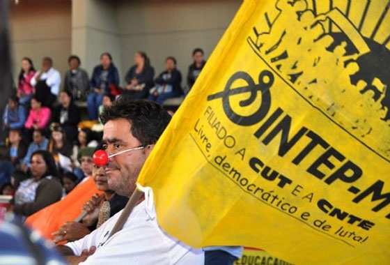 Professores durante manifesto (Foto: Reprodução/ Ilustrativa)