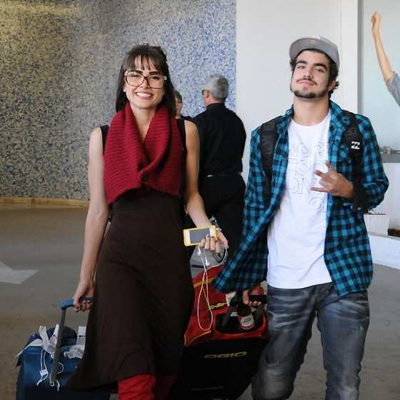 CAIO CASTRO E MARIA CASADEVAL (FOTO: FOTO RIO NEWS)