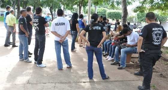 A paralisação dos servidores afeta as 64 unidades prisionais de todo o Estado (Foto: Reprodução)