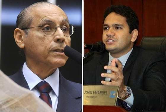 Júlio Campos é deputado federal em Brasília. João Emanuel é vereador de 1º mandato (Foto: Reprodução)
