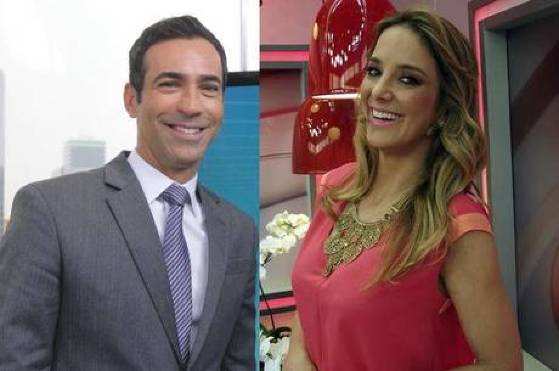 César Tralli e Ticiane Pinheiro estão namorando firme