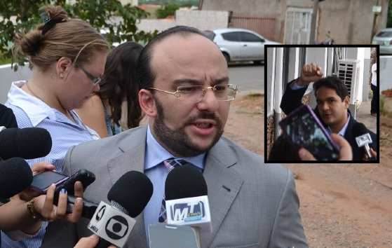 "Isso é desequilíbrio da democracia, massacre de imagem!" disse o advogado Eduardo Mahon. 