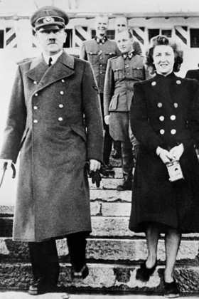 Eva Braun com Hitler