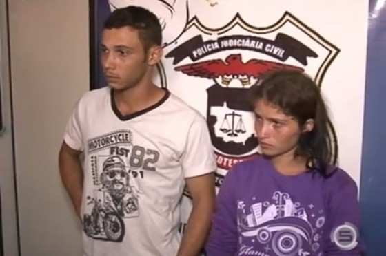 Camila Carvalho Ragalzi, 21 anos, e Washington Jose Gomes da Silva, de 22, continuam presos