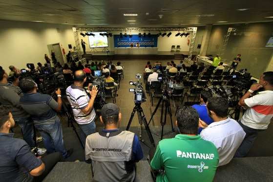 A imprensa tem acesso a todas as áreas da Arena Pantanal durante os jogos
