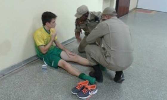 Marquinhos se lesionou durante evento