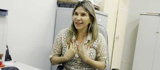 Psicóloga Marimar Michels: superintendente do Lar da Criança