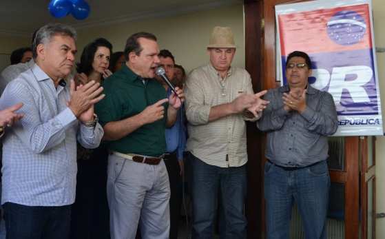 Convenção do PR não definiu nomes para suplência do candidato a Senador Wellinton Fagundes.