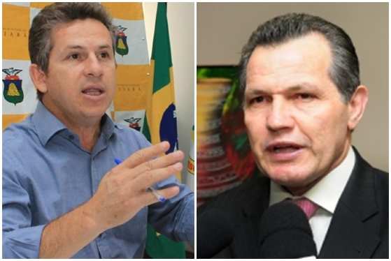 Mendes e Silval: apoio limitado para seus candidatos por causa da restrição da Justiça Eleitoral