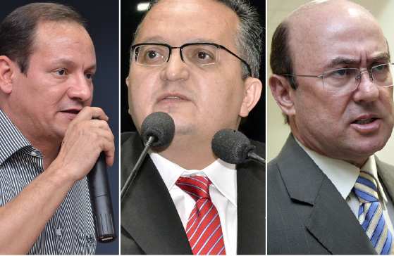 Enquanto seus adversários questionavam o resultado, Taques comemorou.