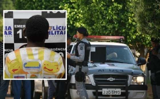 O menor foi detido pela PM; foto meramente ilustrativa