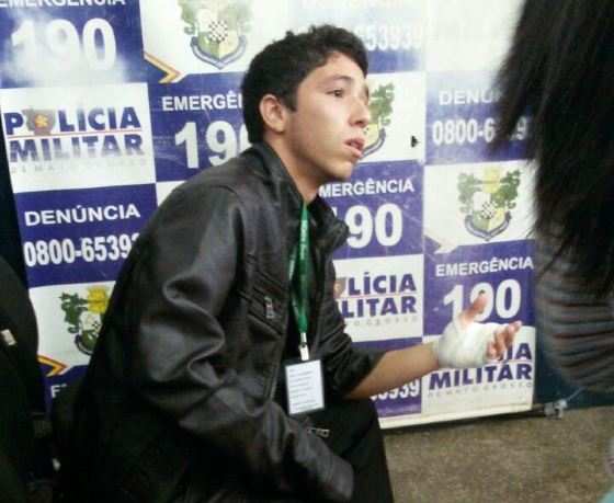 Renan Nascimento está na DHPP preso em uma cela 