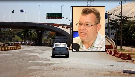 Elevado segue interditado, mas risco de desabamento é descartado pelo CREA