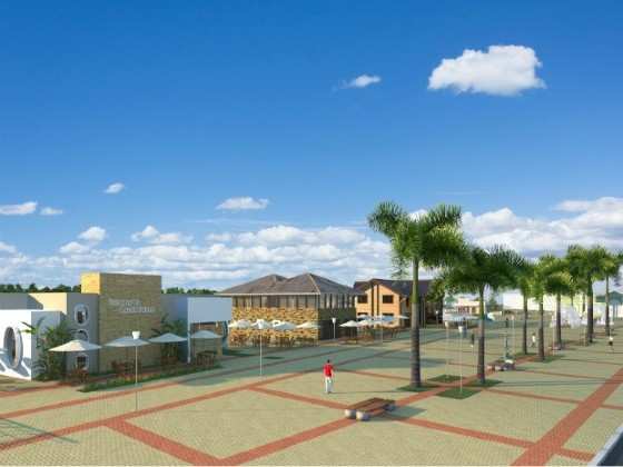 O projeto Porto Cuiabá está sendo implantado em um trecho de 1.350m de extensão