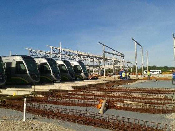 Empresas foram contratadas para a construção do VLT