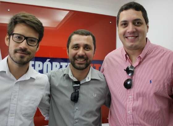 Jean Campos, Téo Menezes e Fábio Monteiro representaram as coligações em sorteio realizado na sede do RepórterMT