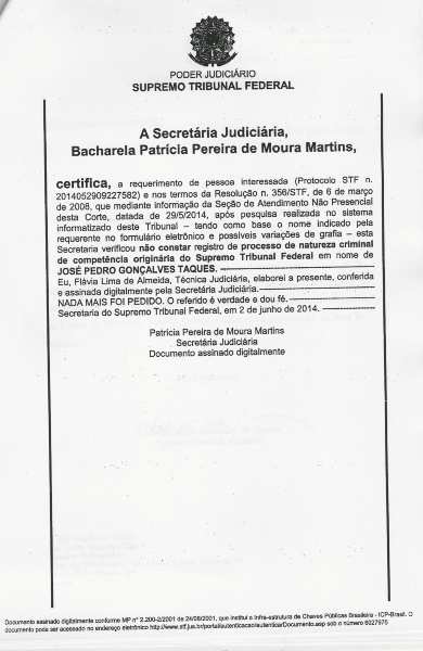 certidao tks