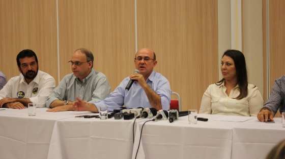 Em coletiva, Riva disse que Coligação não tinha plano B para sua saída