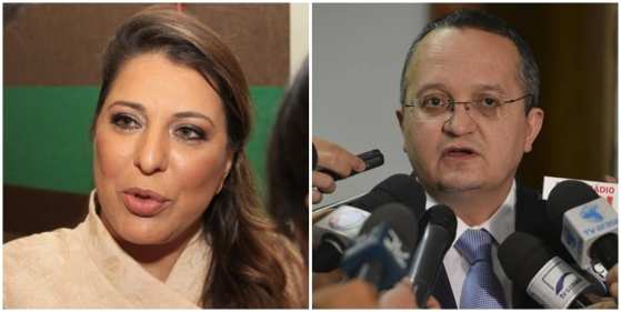 Janete e Taques: esposa de Riva mantém postura do marido em ataques contra pedetista