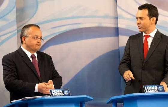 Taques e Lúdio: ataques mútuos durante todo o debate da TV Record