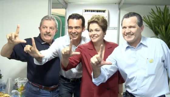 Em 2012, Lula, Dilma e o governador Silval eram seus principais cabos eleitorais