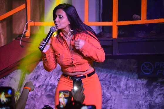 Gretchen faz show em Recife 