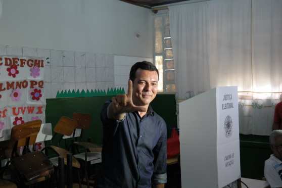 Lúdio vota e confia que estará no segundo turno com Pedro Taques (PDT)