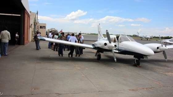 Veja imagens exclusivas da chegada dos pilotos no Aeroporto Marechal Rondon na tarde desta quinta-feira (30)
