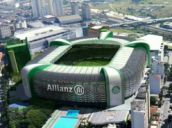 Moderna arena do Palmeiras custou metade do valor gasto no Itaquerão