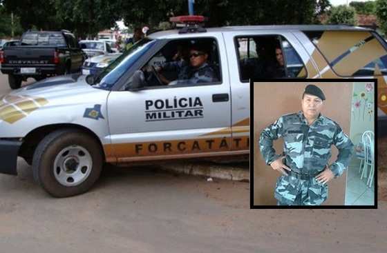  Os bandidos atiraram no PM, que foi atingido no peito e morreu no box de emergência do Pronto Socorro de Cuiabá.