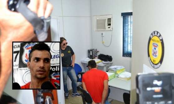 Diego foi indiciado por homicídio qualificado. Ele está preso no Centro de Ressocialização de Cuiabá (antigo Carumbé).