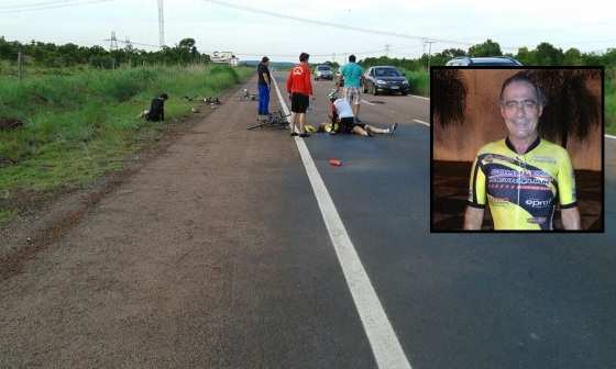 Após o atropelamento o motorista fugiu, sentido Cuiabá. Policiais militares realizam rondas para tentar encontra-lo. 