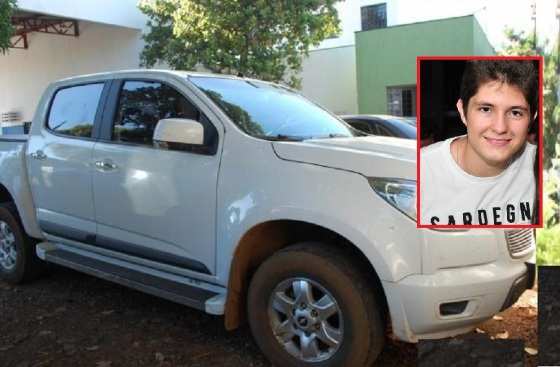 Eric foi assassinado com tiro na cabeça após roubo de S-10