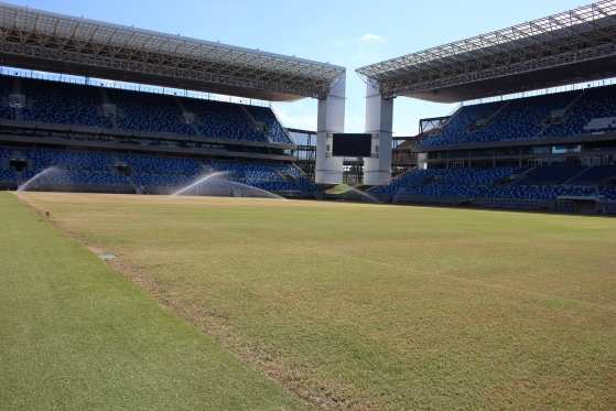 Federação espera que no prazo de oito dias o gramado reaja ao tratamento e possa receber o Campeonato Mato-grossense.