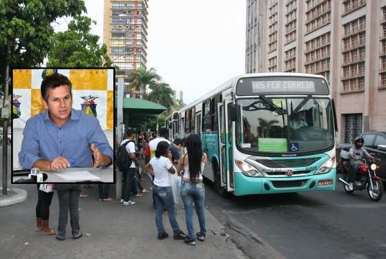 Mendes alega que é preciso definir a implantação do VLT para licitar novas empresas de ônibus.