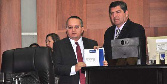 O governador e o presidente da Assembleia: sintonia