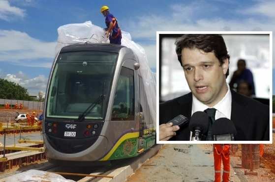 Gustavo Oliveira afirmou que não há previsão de custo final do VLT.