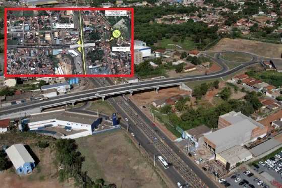 A trincheira, que devia ser construída ao lado do viaduto Dom Orlando Chaves, estava orçada em 18 milhões.