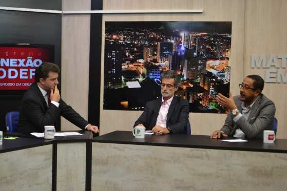Muller participou do Programa Conexão Poder, na TV Pantanal